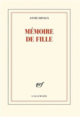 Mémoire de fille [ Gallimard Blanche ] (French ... [French] 2070145972 Book Cover