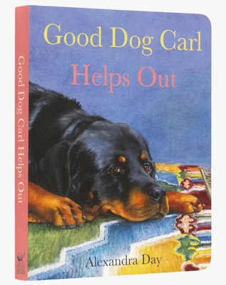 Good Dog Carl Helps Out Board Book 1514990105 Book Cover