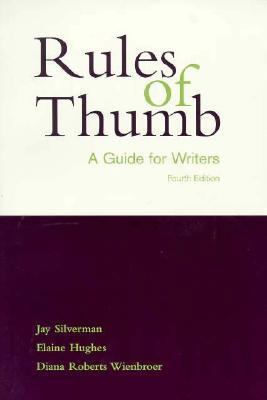 Rules of Thumb: A Guide for Writers 007092077X Book Cover