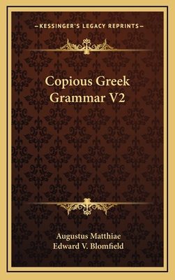 Copious Greek Grammar V2 1163505471 Book Cover