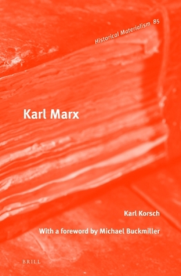 Karl Marx 9004193952 Book Cover