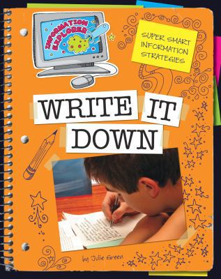 Write It Down 1602796459 Book Cover