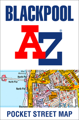 Blackpool A-Z Pocket Street Map 0008388040 Book Cover