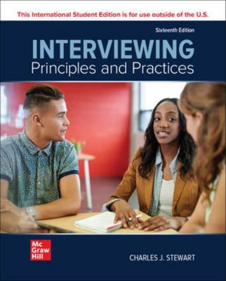 ISE Interviewing: Principles and Practices 1265755019 Book Cover