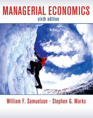 Managerial Economics 0470282428 Book Cover