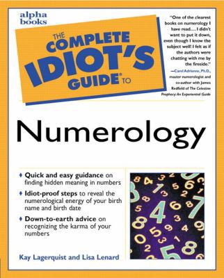 Complete Idiot's Guide to Numerology 002863201X Book Cover
