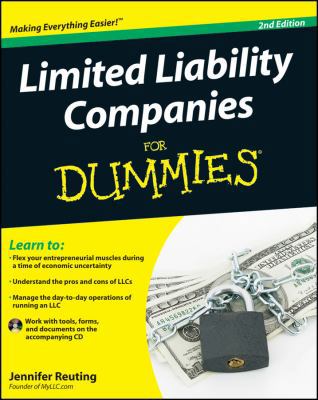 Limited Liability Companies For Dummies 0470881429 Book Cover