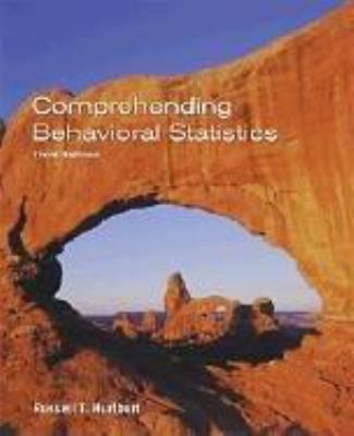 Comprehending Behavioral Statistics [With CD (A... 0534601022 Book Cover