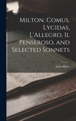 Milton. Comus, Lycidas, L'Allegro, Il Penseroso... 1015755720 Book Cover