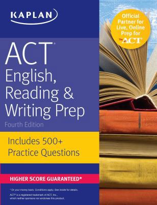 ACT English, Reading & Writing Prep: Includes 5... 1506214428 Book Cover
