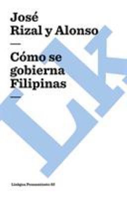 Cómo se gobierna Filipinas [Spanish] 849642801X Book Cover