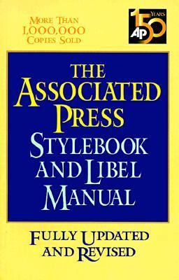 Associated Press Stylebook And Libel Manual 0201339854 Book Cover