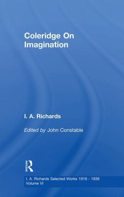Coleridge On Imagination V 6 0415846641 Book Cover