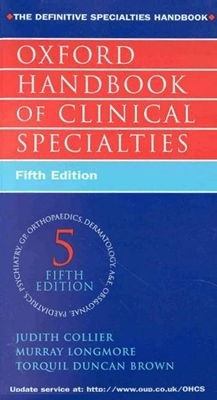 Oxford Handbook of Clinical Specialties 0192629433 Book Cover