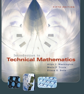 Introduction to Technical Mathematics 0321374177 Book Cover