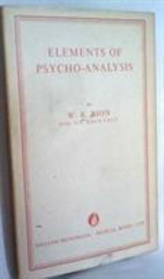 Elements of Psycho-Analysis 0876687168 Book Cover