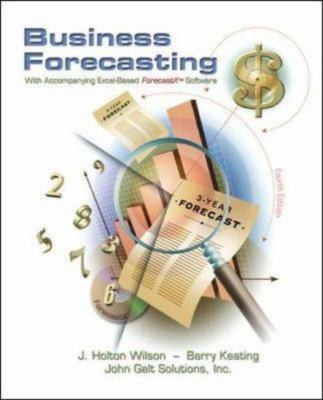 Business Forecasting w/ ForecastX 0072526467 Book Cover