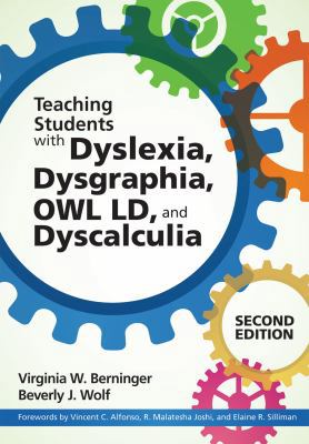 Teaching Students with Dyslexia, Dysgraphia, Ow... 1598578944 Book Cover