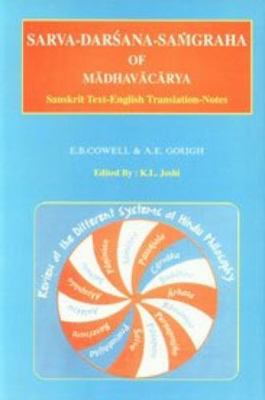 Sarvadarshana Sangrahah of Madhavacarya (Parima... 8171100015 Book Cover