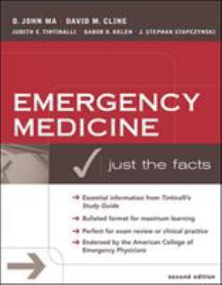 Emergency Medicine: Just the Facts, Second Edition 0071410244 Book Cover