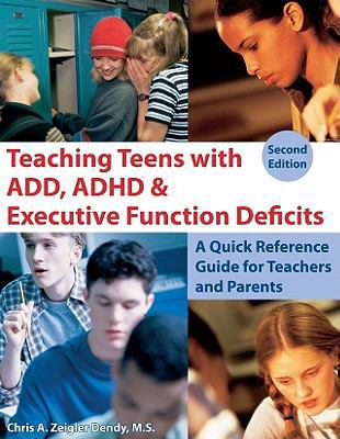 Teaching Teens with ADD, ADHD & Executive Funct... 1606130161 Book Cover