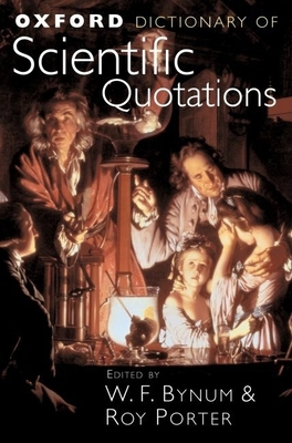 Oxford Dictionary of Scientific Quotations 0198584091 Book Cover