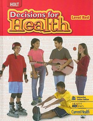 Decisions for Health: Student Edition Level Red... 0030961572 Book Cover