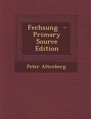 Fechsung [German] 1289586675 Book Cover