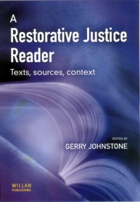 A Restorative Justice Reader 1903240816 Book Cover