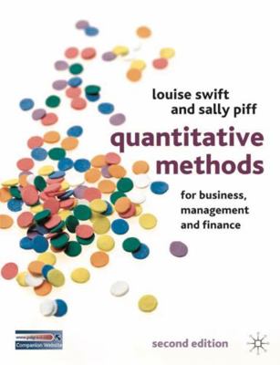 Quantitative Methods For Business, Management A... B01NBZ5NP2 Book Cover