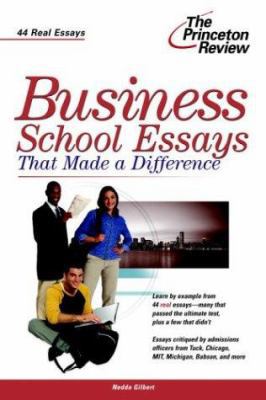 Business School Essays that Made a Difference (... 0375763511 Book Cover