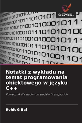 Notatki z wykladu na temat programowania obiekt... [Polish] 6202498358 Book Cover