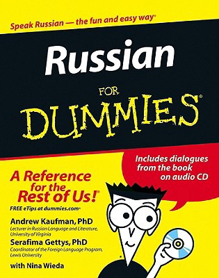 Russian for Dummies: [With CD] 0471780014 Book Cover