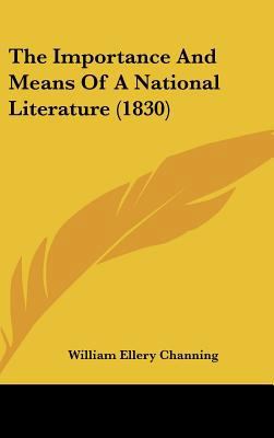 The Importance and Means of a National Literatu... 1162242396 Book Cover