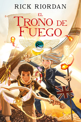El Trono de Fuego. Novela Gráfica / The Throne ... [Spanish] 8417460896 Book Cover