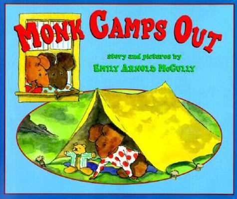 Monk Camps Out 0439099765 Book Cover