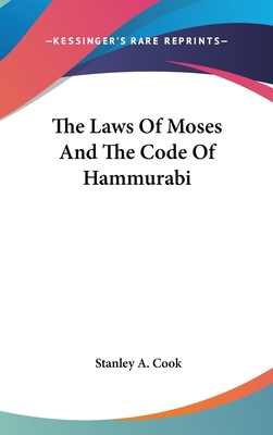 The Laws Of Moses And The Code Of Hammurabi 0548120862 Book Cover