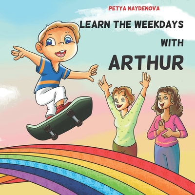 Learn the weekdays with Arthur B0BFHDPKLN Book Cover
