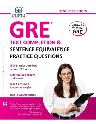 GRE Text Completion and Sentence Equivalence Pr... B0CGWZZJ7M Book Cover