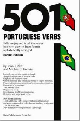 501 Portuguese Verbs 0764129163 Book Cover