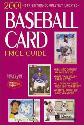 Baseball Card Price Guide 0873492382 Book Cover