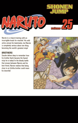 Naruto, Vol. 25: Brothers B0GMZBSP96 Book Cover