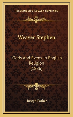 Weaver Stephen: Odds And Evens In English Relig... 1165853566 Book Cover