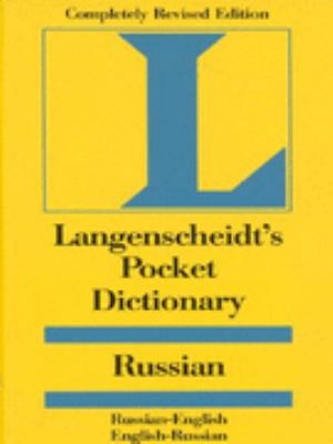 Langenscheidt Pocket Russian Dictionary Russian... 3468981147 Book Cover