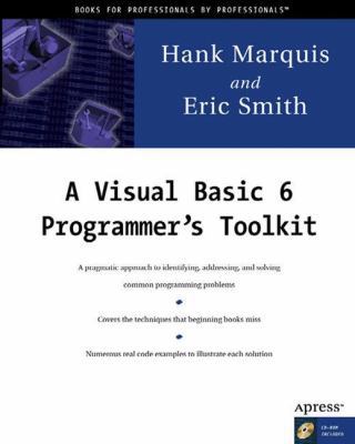 A Visual Basic 6 Programmer's Toolkit [With CDROM] B001ZU42E4 Book Cover