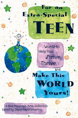 For an Extra-Special Teen: Words to Help You St... 0883967502 Book Cover