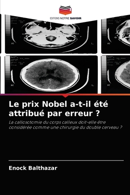 Le prix Nobel a-t-il été attribué par erreur ? [French] 6204036270 Book Cover