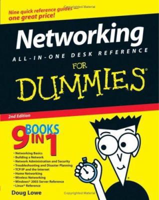 Networking All-In-One Desk Reference for Dummies 0764599399 Book Cover