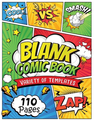 Blank Comic Book: Draw Your own Comics And Crea... 1998058239 Book Cover