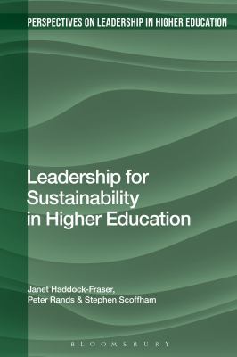 Leadership for Sustainability in Higher Education 1350006122 Book Cover